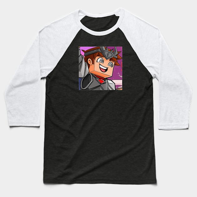 Logdotzip Baseball T-Shirt by ajarraspy